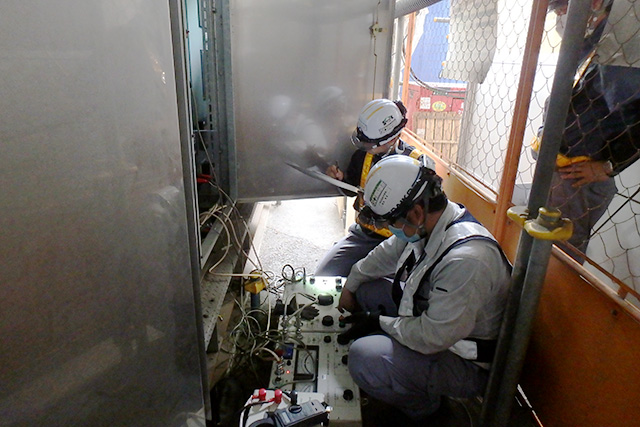 電気設備の年次点検・保守業務