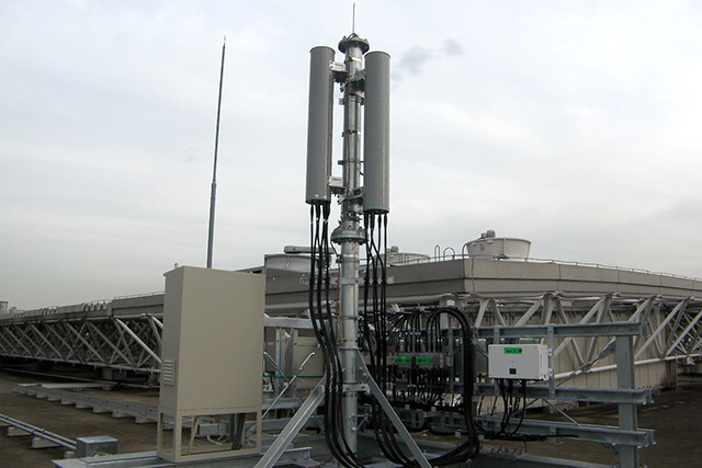 屋外基地局(電力引込工事)