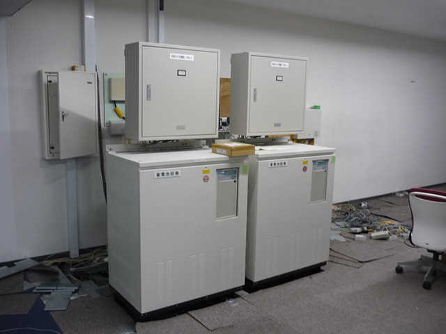 UPS設置工事