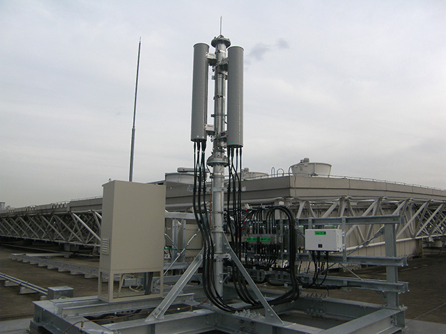 屋外基地局(電力引込工事)